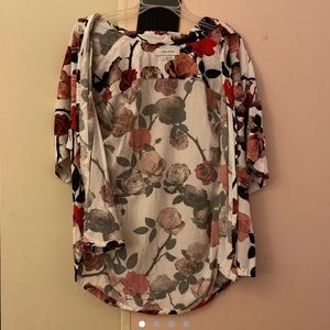 Rose white Button Down Shirt